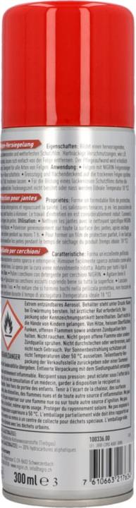 Actual product image Nigrin Rim Sealant Aerosol (300 ml)