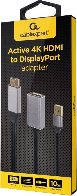 Immagine prodotto Gembird HDMI attivo 4K maschio a DisplayPo (HDMI, 10 cm)