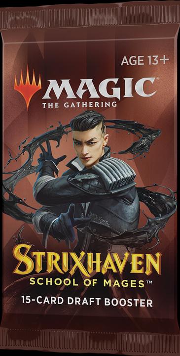 Actual product image Magic the Gathering Strixhaven: School of Mages (English, Booster Pack)