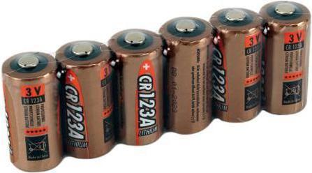 Produktbild Ansmann Fotobatterie CR-123A Lithium C (6 Stk., CR123A, 1375 mAh)