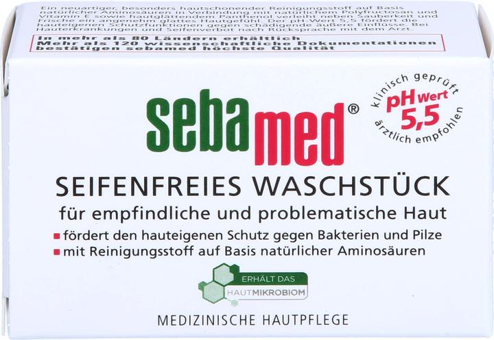 Produktbild Sebamed Seifenfreies Waschstueck, 50 g Xpk
