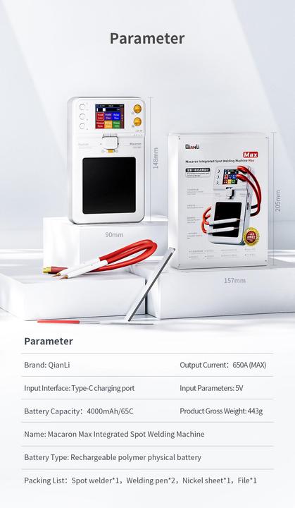 Produktbild CoreParts Portable Spot Welder for
