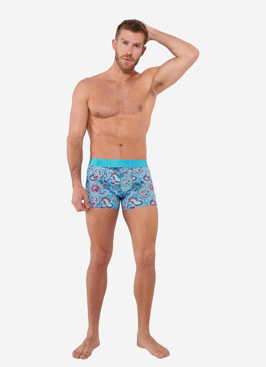 Turquoise print