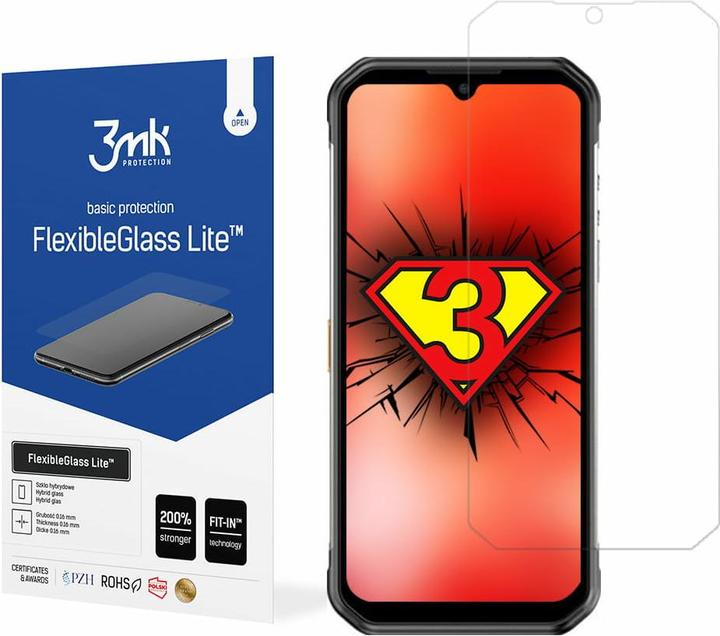 Immagine prodotto 3MK FlexibleGlass Lite (1 Pezzo/i, Ulefone Armor 9)
