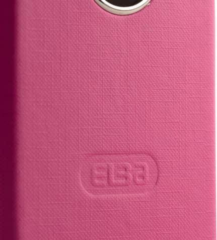 Produktbild Elba Mappe smart pro, Rückenbreite: 80 mm, rosa DIN A4, Umschlag außen PP / innen Papier, transparent (A4, 80 mm, 1 Stück)