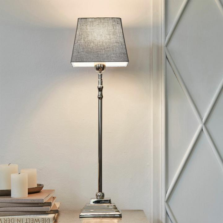Actual product image Loberon Lampshade Linderas taupe