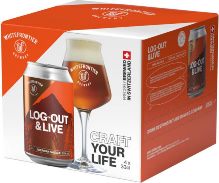 Produktbild Whitfrontier Log-Out & Live (12 x 33 cl)