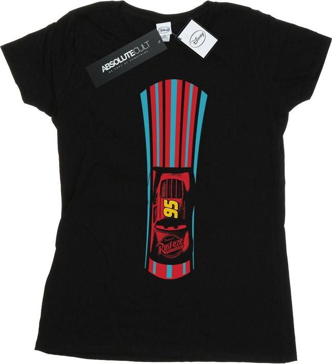 Disney Cars Lightning McQueen Stripes TShirt (M)