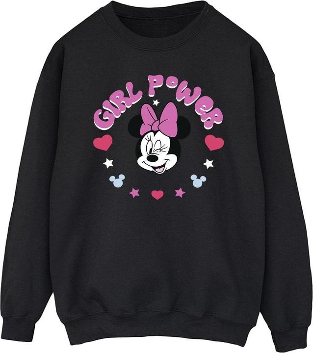 Actual product image Disney Mens Minnie Mouse Girl Power Sweatshirt (M)