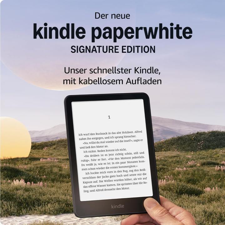Produktbild Amazon Kindle Paperwhite 2024 12th Gen Signature (7", 32 GB, Metallisch)