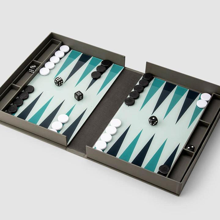 Actual product image Printworks Board Game Backgammon No.2 (German, French, Italian, English)