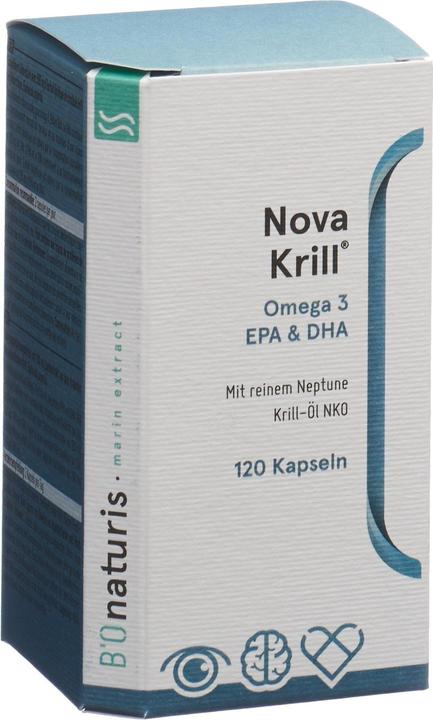 Immagine prodotto B'Onaturis Novakrill Nko Krill Oil (120 Pezzo/i, Pillole, 0.50 g)