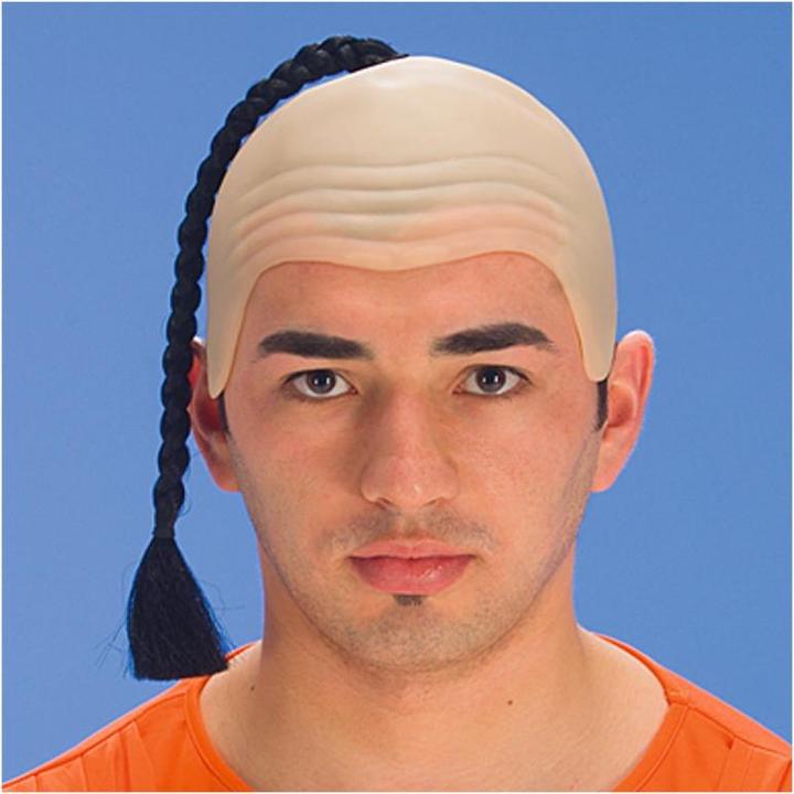 Andrea Moden Bald head with plait
