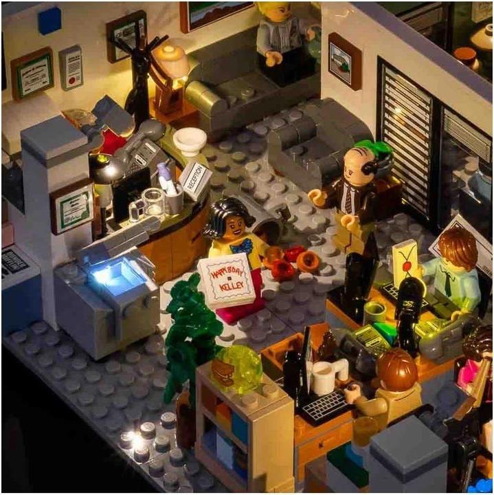 Actual product image Light my bricks LEGO The Office #21336 Light Kit