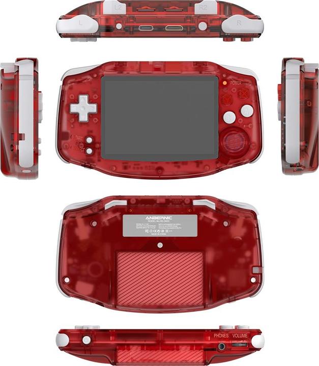 Actual product image Anbernic Retro-Spielkonsole RG34XX Red