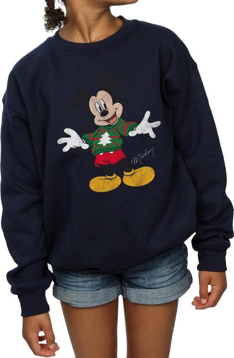 Image du produit Disney - Sweat MICKEY MOUSE CHRISTMAS JUMPER - Fille (128)