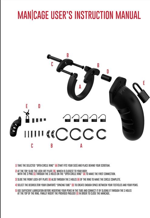 Actual product image ManCage Model 21