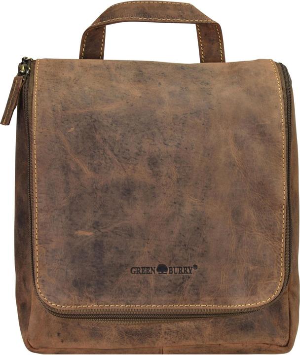 Greenburry Kulturbeutel / Beauty Case Vintage 1735 Kulturtasche (4 l)