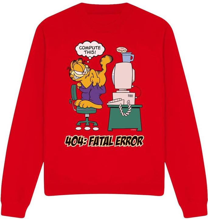 Garfield Compute This Sweatshirt