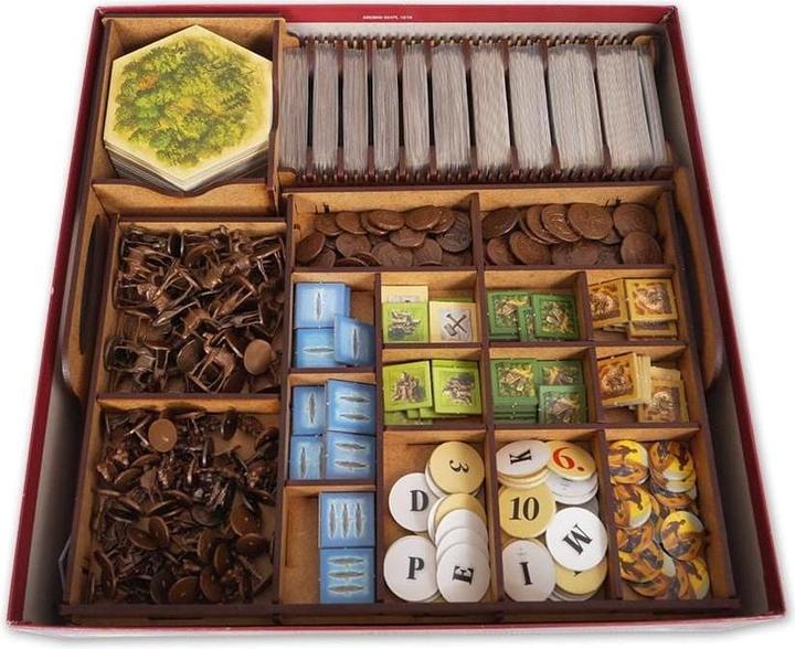 Immagine prodotto E-Raptor ERA19247 - Inserto: Catan + Traders & Barbarians + 5° + 6° espansione giocatore (Inglese)