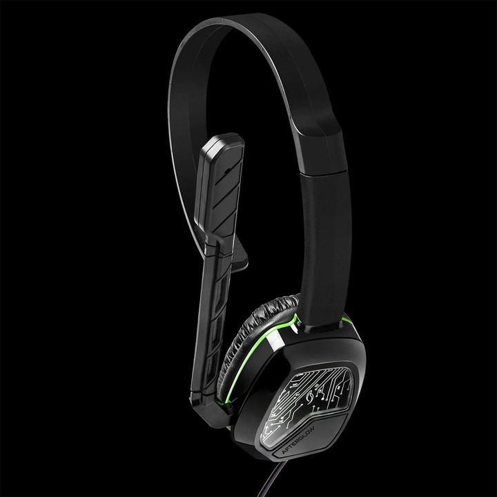 Actual product image PDP Afterglow LVL 1 Chat Headphones Wired Headband Gaming Black (Cable)