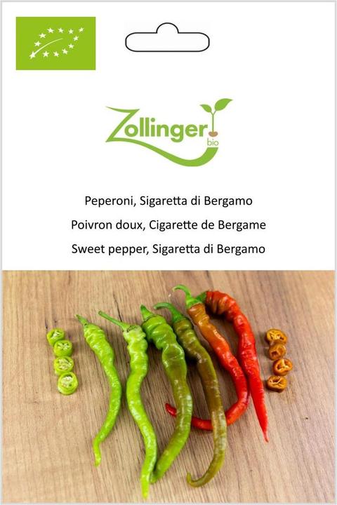 Actual product image Zollinger Bio Pepperoni, Sigaretta di Bergamo (Seed bombs)