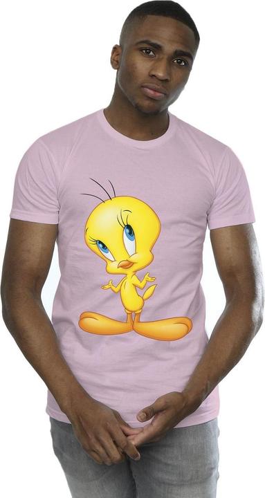 Actual product image Looney Tunes Mens Tweety Standing T-Shirt (M)