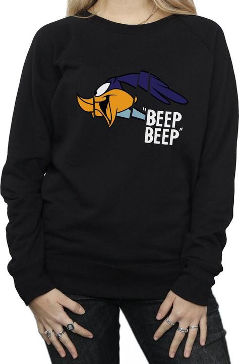 Image du produit Looney Tunes Sweatshirt en coton Beep Beep Road Runner - Femmes/Ladies (M)