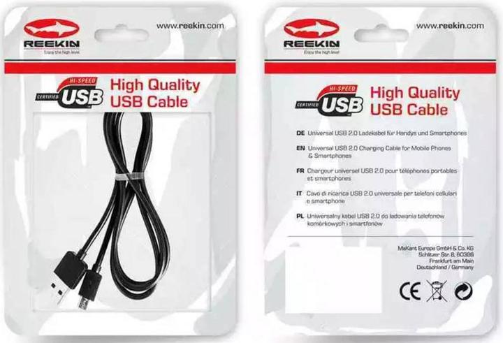 Immagine prodotto Reekin Cavo di ricarica 2.4A Superfast (1 m)