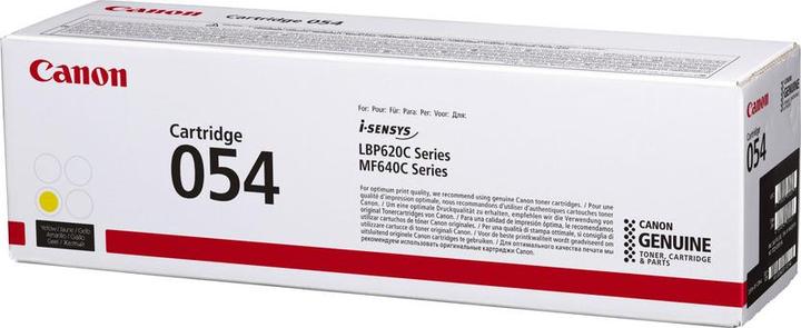 Actual product image Canon 054Y (Y)