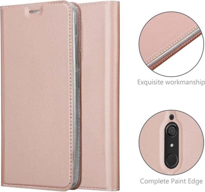 Actual product image Cadorabo Book Classy Style Cover (Wiko View XL)