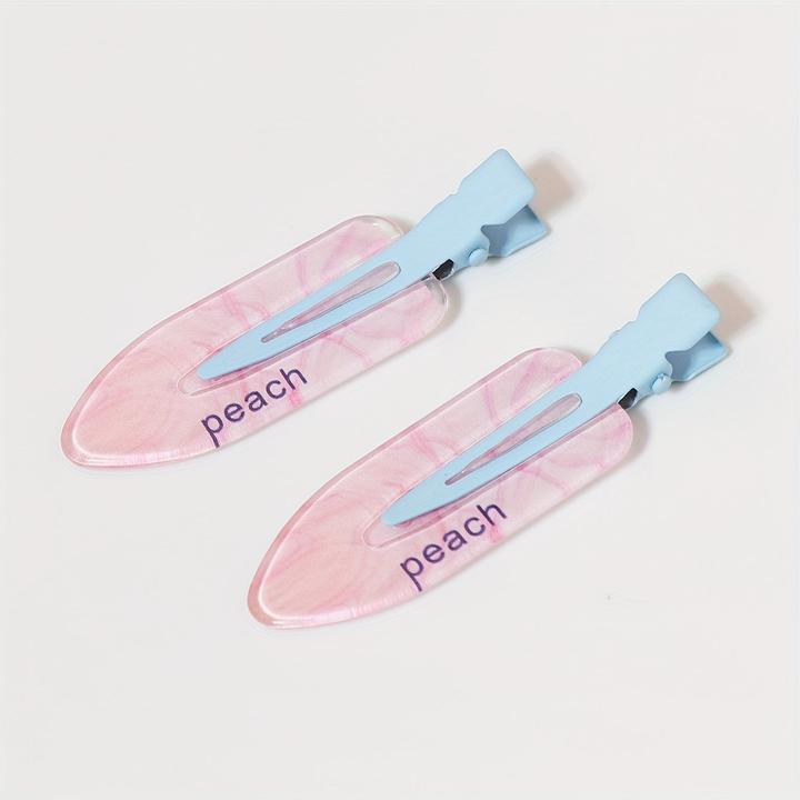 Activity Board 2pcs Assorted Cute Hair Clips, Non-Slip Hair Barrettes, Side Bangs Duckbill Clips, Trendy Hair (2 Stk.)