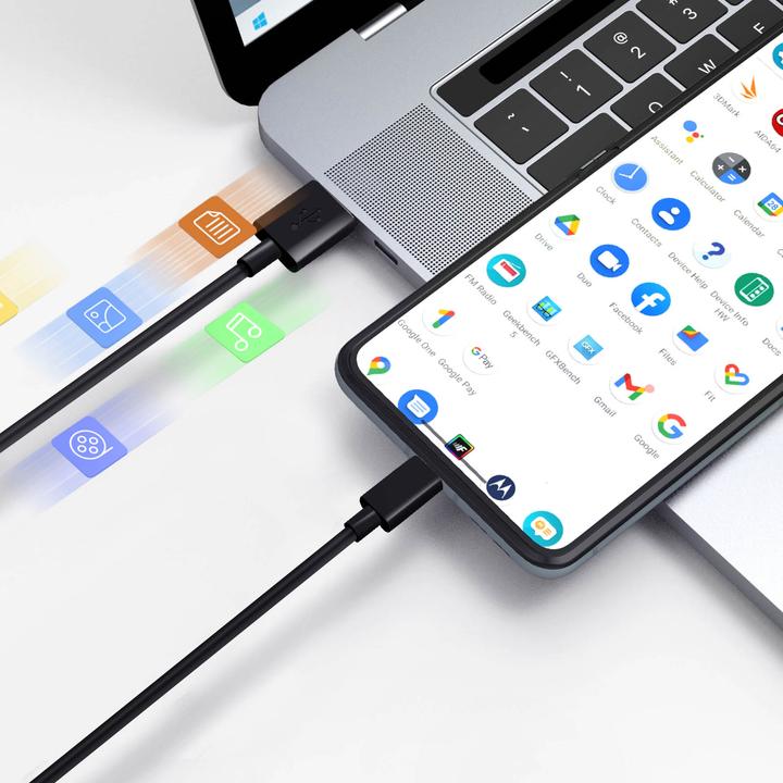 Image du produit Motorola Câble USB-C SKN6473A (1 m, USB 3.2 Gen 1)