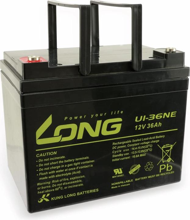Produktbild Kung Long Bleiakku, 12V-/36Ah, U1-36NE (12 V, 36 Ah)