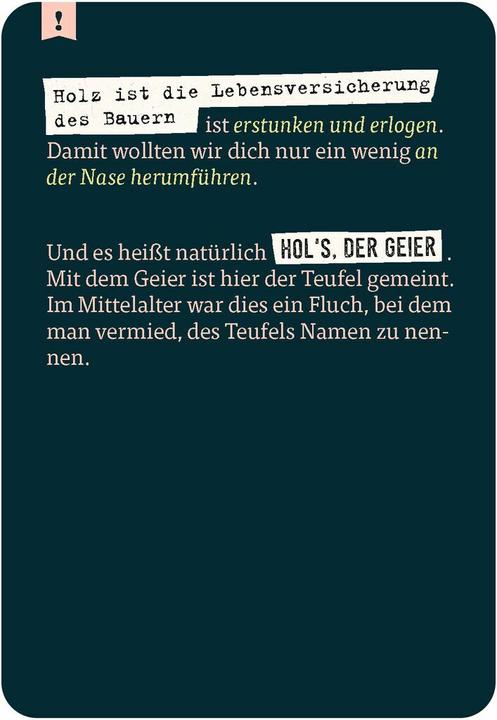 Actual product image The big quiz of idioms & proverbs (German)