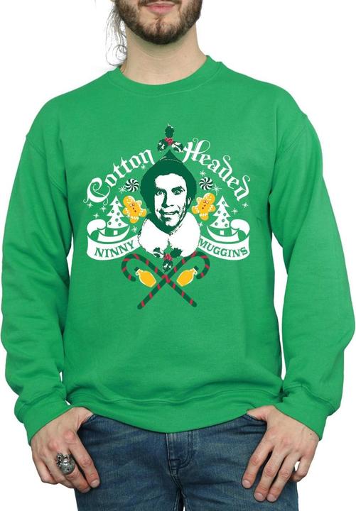 Immagine prodotto Elf Cotton Headed Ninny Muggins Felpa Uomo (L)