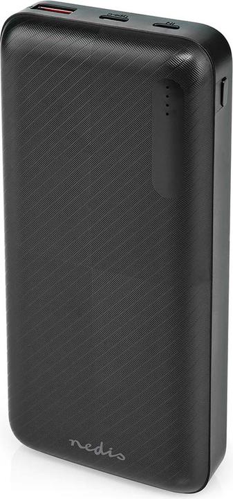 Actual product image Nedis Powerbank | 20000 mAh | 2x 3.0 A | Number of outputs: 2 | Output connection: 1x USB-A / 1x U (20000 mAh, 18 W, 74 Wh)