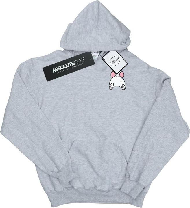 Actual product image Disney Mens Aristocats Marie Backside Breast Print Hoodie (XL)