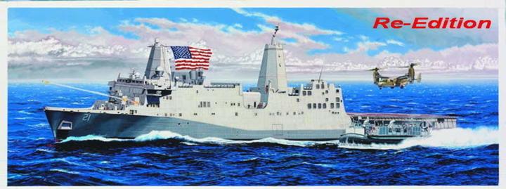 Actual product image Trumpeter USS New York (LPD-21)