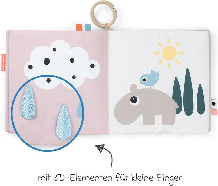 Actual product image Done by Deer Babybücher Activity-Soft-Bilderbuch Tummy Time - Deer