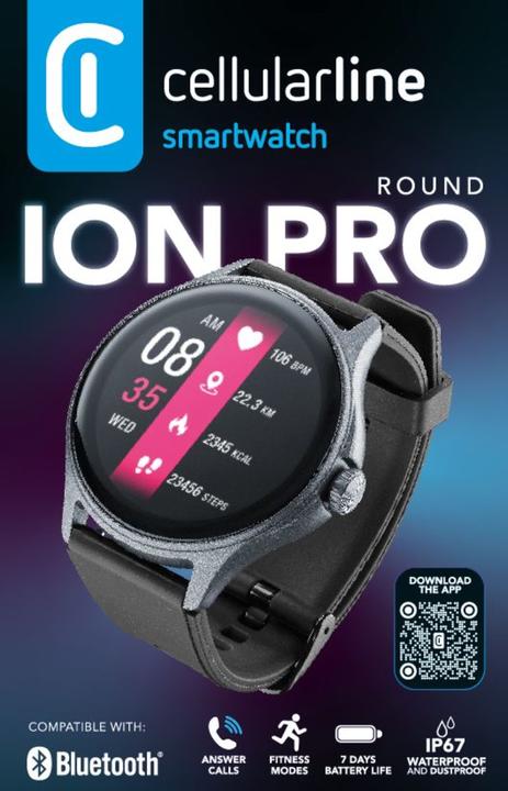 Produktbild Cellularline Bluetooth Smartwatch