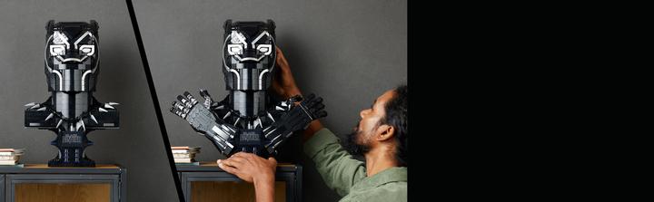 Actual product image LEGO Black Panther (76215, LEGO Marvel, LEGO Rare Sets)