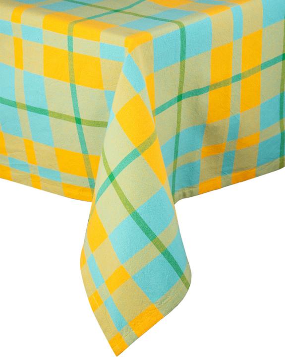 Image du produit Mungo 170 cm x 250 cm Nappe Caribbean Check crotonyellow (170 x 250 cm)