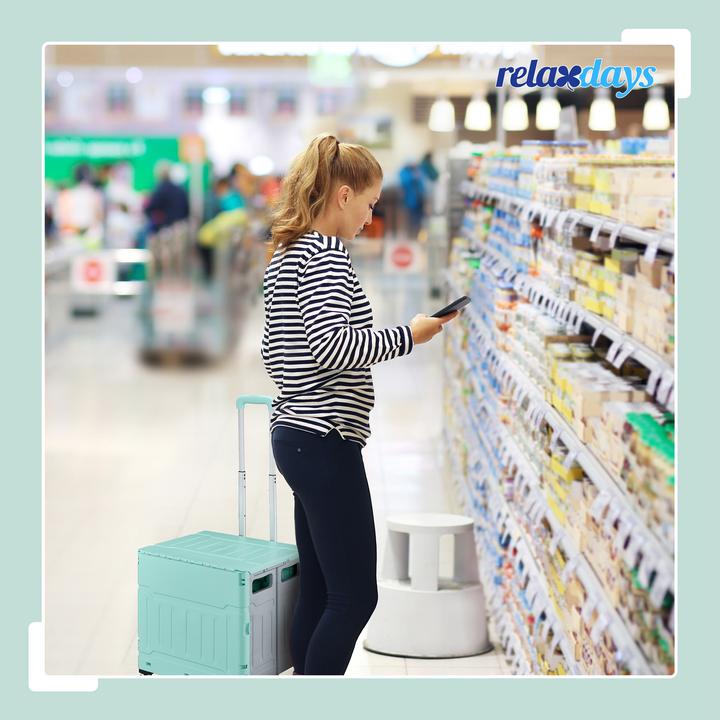 Actual product image Relaxdays Shopping cart