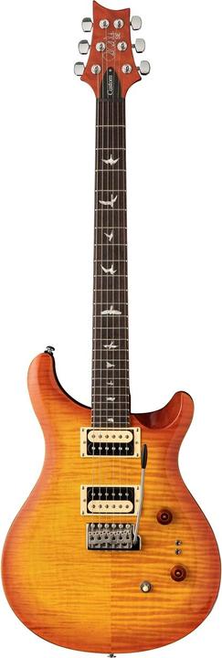 PRS SE Custom 24-08 - Vintage Sunburst (E-Gitarre, Maple, Carved Maple with Flame Maple Veneer, mahogany)
