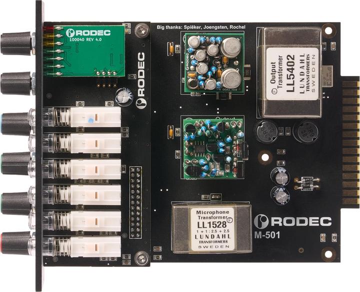Actual product image Rodec M-501 Discrete Mic Pre / EQ