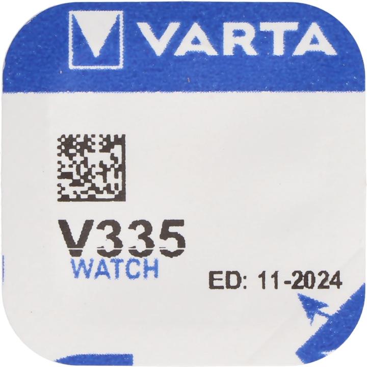 Produktbild Varta 335, V335, SR512SW Knopfzelle für Uhren etc. (1 Stk., 5 mAh)