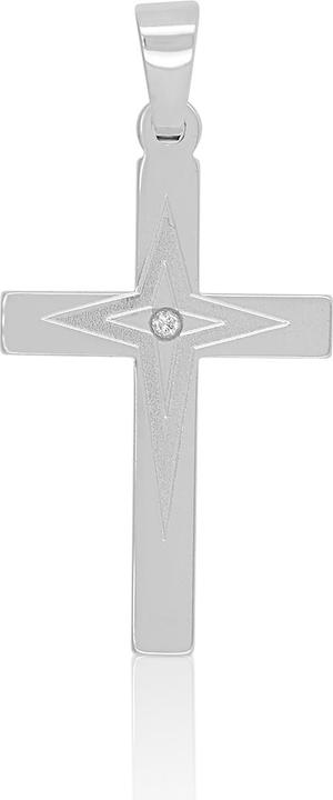 Muau Kreuz (Weissgold)