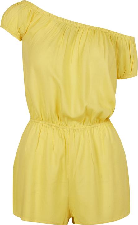 Urban Classics Ladies Off Shoulder Short Jumpsuit (5XL)