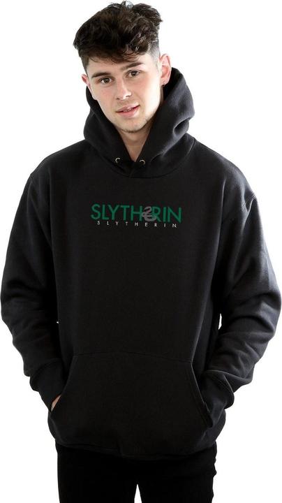 Immagine prodotto Slytherin Text Felpa con Cappuccio Uomo (M)
